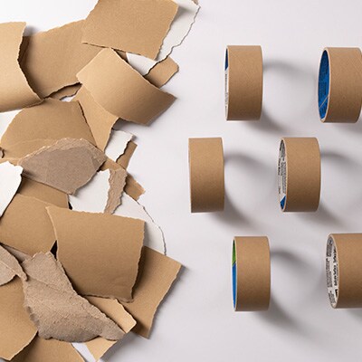 Rubans en papier et autres matériaux en papier